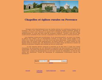 Chapelles et églises rurales en Provence